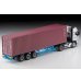 画像2: TOMYTEC 1/64 Limited Vintage NEO Hino Profia 40ft Marine Container Trailer （東邦車輛TC36H1C34）(Silver)  (2)