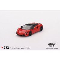 MINI GT 1/64 McLaren Artura Vermillion Red (RHD)