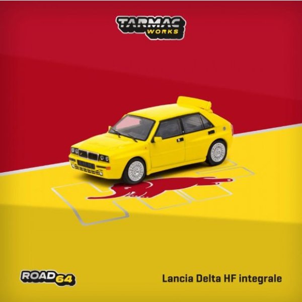 画像1: Tarmac Works 1/64 Lancia Delta HF integrale Giallo Ginestra