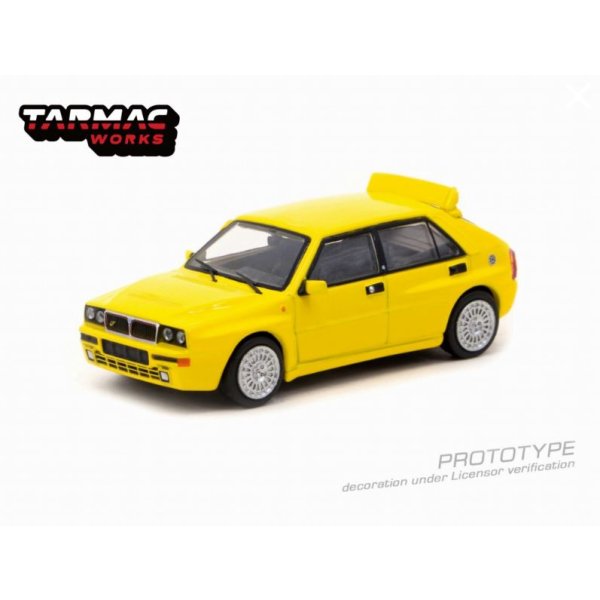 画像2: Tarmac Works 1/64 Lancia Delta HF integrale Giallo Ginestra