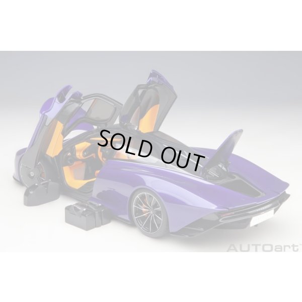 画像21: AUTOart 1/18 McLaren Speedtail (Lantana Purple)
