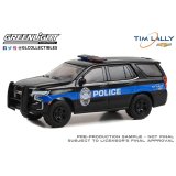 GREEN LiGHT EXCLUSIVE 1/64 2022 Chevrolet Tahoe Police Pursuit Vehicle PPV Tim Lally Chevrolet Warrensville Heights Ohio