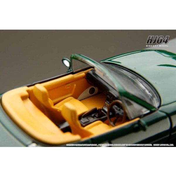 画像4: Hobby JAPAN 1/64 Eunos Roadster (NA6CE) V-SPECIAL  Neo Green 純正オプションホイール / トノカバー付