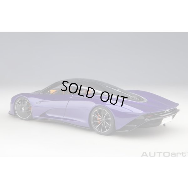画像2: AUTOart 1/18 McLaren Speedtail (Lantana Purple)