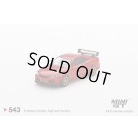 MINI GT 1/64 Nissan GT-R (R34) Tommykaira R-z Red (RHD)