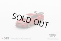 MINI GT 1/64 Nissan GT-R (R34) Tommykaira R-z Red (RHD)