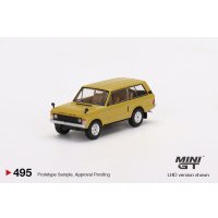 MINI GT 1/64 Range Rover 1971 Bahama Gold (RHD)