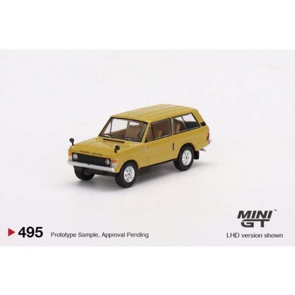 画像1: MINI GT 1/64 Range Rover 1971 Bahama Gold (RHD)