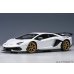 画像1: AUTOart 1/18 Lamborghini Aventador SVJ (Bianco Asopo) (1)
