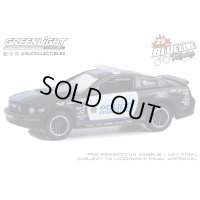 GREEN LiGHT EXCLUSIVE 1/64 2009 Ford Mustang GT - Edmonton Police, Edmonton, Alberta, Canada - Blue Line Racing 25 Years