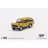 MINI GT 1/64 Range Rover 1971 Bahama Gold (LHD)