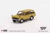MINI GT 1/64 Range Rover 1971 Bahama Gold (LHD)