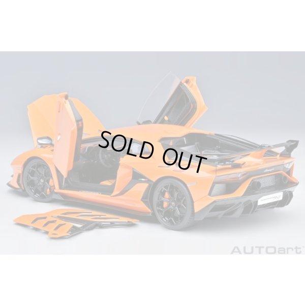画像15: AUTOart 1/18 Lamborghini Aventador SVJ (Arancio Atlas)