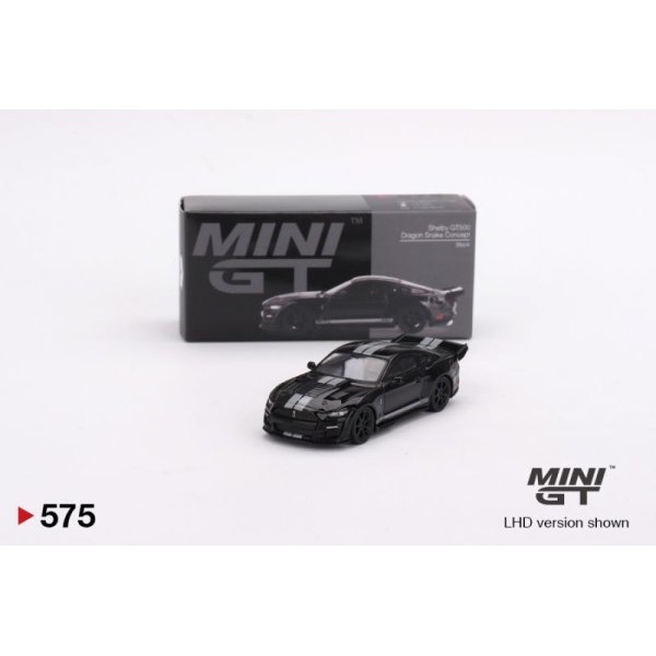 画像1: MINI GT 1/64 Shelby GT500 Dragon Snake Concept Black (LHD)