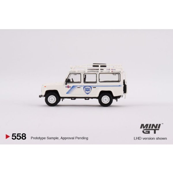 画像4: MINI GT 1/64 Land Rover Defender 110 1991 Safari Rally Martini Racing Support Vehicle (LHD)