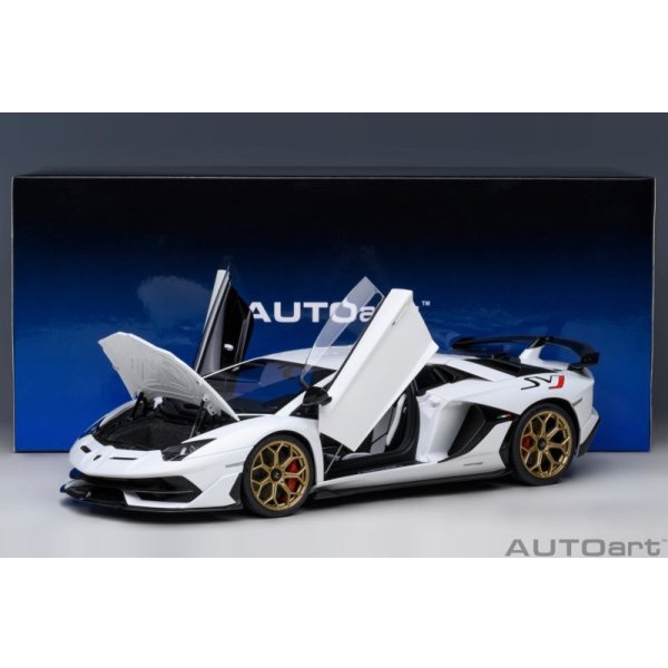 画像20: AUTOart 1/18 Lamborghini Aventador SVJ (Bianco Asopo)