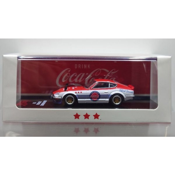 画像1: INNO Models 1/64 Nissan Fairlady Z (S30) "Coca-Cola"