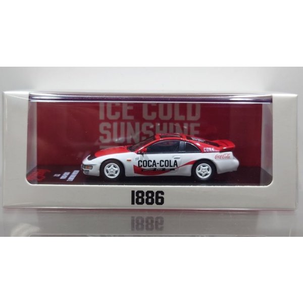 画像1: INNO Models 1/64 Nissan Fairlady Z (Z32) "Coca-Cola"