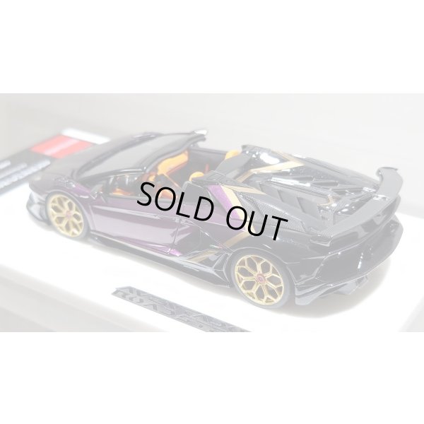 画像12: EIDOLON 1/43 Lamborghini Aventador SVJ Roadster 2020 2 tone paint Alba Cielo / Metallic Black Limited 35 pcs.