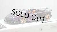 EIDOLON 1/43 Lamborghini Aventador SVJ Roadster 2020 2 tone paint Alba Cielo / Metallic Black Limited 35 pcs.