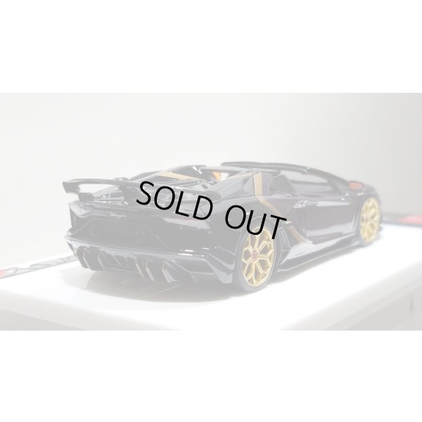 画像10: EIDOLON 1/43 Lamborghini Aventador SVJ Roadster 2020 2 tone paint Alba Cielo / Metallic Black Limited 35 pcs.