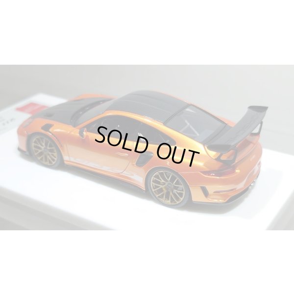 画像12: EIDOLON 1/43 Porsche 911 (991.2) GT3 RS Weissach package 2018 Arancio Pearl Limited 32 pcs.