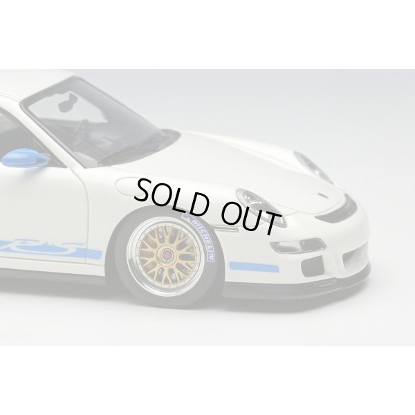 画像6: EIDOLON 1/43 Porsche 911 (997) GT3 RS 2007 (BBS LM Wheel) White / Blue Livery Limited 60 pcs.
