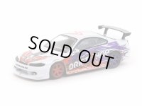 Tarmac Works 1/64 VERTEX Nissan Silvia S15 DriftShop European Drift Championship