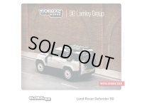 Tarmac Works 1/64 Land Rover Defender 90 White Metallic Lamley Special Edition