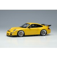 EIDOLON 1/43 Porsche 911 (997) GT3 RS (BBS Cup Wheel) 2007 Speed Yellow Limited 60 pcs.