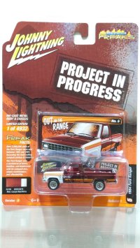 JOHNNY LIGHTNING 1/64 1984 Ford Ranger Canyon Red/White