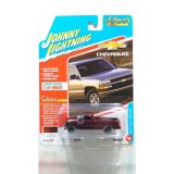 JOHNNY LIGHTNING 1/64 2002 Chevy Silverado Dark Red