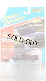 JOHNNY LIGHTNING 1/64 2002 Chevy Silverado Dark Red