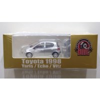 BM Creations 1/64 Toyota 1998 Vitz/Echo 5 Door Silver RHD