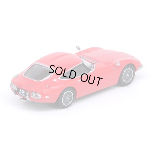 画像3: INNO Models 1/64 Toyota 2000GT Solar Red