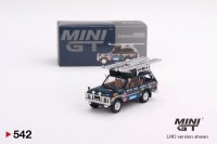 MINI GT 1/64 Range Rover 1971 British Trans- American Expedition VXC-868K (LHD)