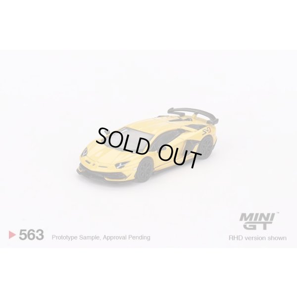 画像2: MINI GT 1/64 Lamborghini Aventador SVJ Giallo Orion (Yellow) (RHD)