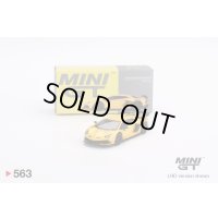 MINI GT 1/64 Lamborghini Aventador SVJ Giallo Orion (Yellow) (RHD)