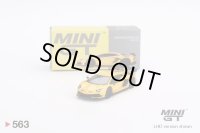 MINI GT 1/64 Lamborghini Aventador SVJ Giallo Orion (Yellow) (RHD)