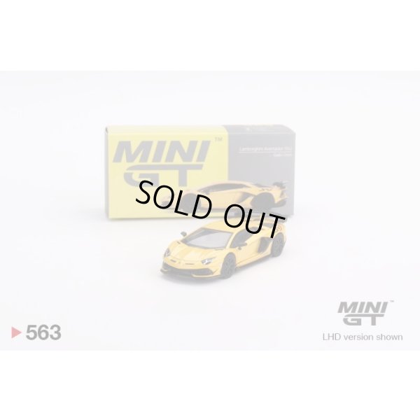 画像1: MINI GT 1/64 Lamborghini Aventador SVJ Giallo Orion (Yellow) (RHD)