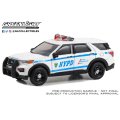 GREEN LiGHT EXCLUSIVE 1/64 Hot Pursuit - 2020 Ford Police Interceptor Utility - NYPD with NYPD Squad Number Decal Sheet