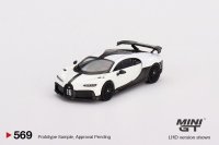 MINI GT 1/64 Bugatti Chiron Pursport White (LHD)
