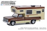 GREEN LiGHT EXCLUSIVE 1/64 1982 Chevrolet C20 Silverado Camper Special Winnebago Slide-In Camper