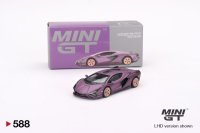 MINI GT 1/64 Lamborghini Sián FKP 37 SE30 Matte Viola (LHD) 香港限定 