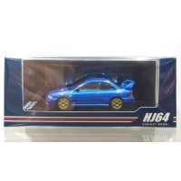 Hobby JAPAN 1/64 SUBARU IMPREZA 22B Sti Version (GC8改) / Rally Custom Version Sonic Blue Mica