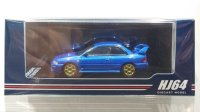 Hobby JAPAN 1/64 SUBARU IMPREZA 22B Sti Version (GC8改) / Rally Custom Version Sonic Blue Mica