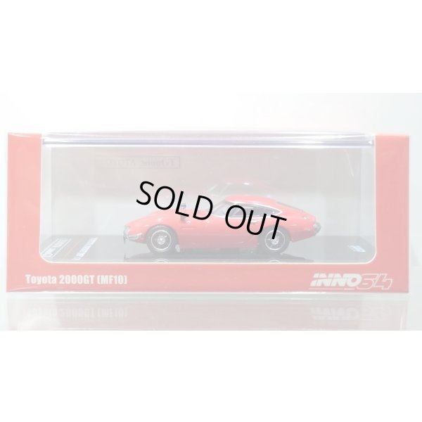 画像1: INNO Models 1/64 Toyota 2000GT Solar Red