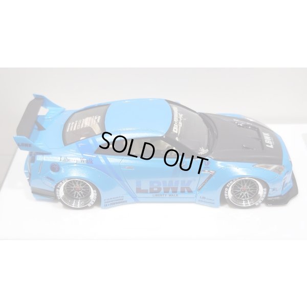 画像8: EIDOLON 1/43 LB WORKS R35 GT-R Type 1.5 (LB Shilhouette Wing) Azzurro Pearl Limited 32 pcs.