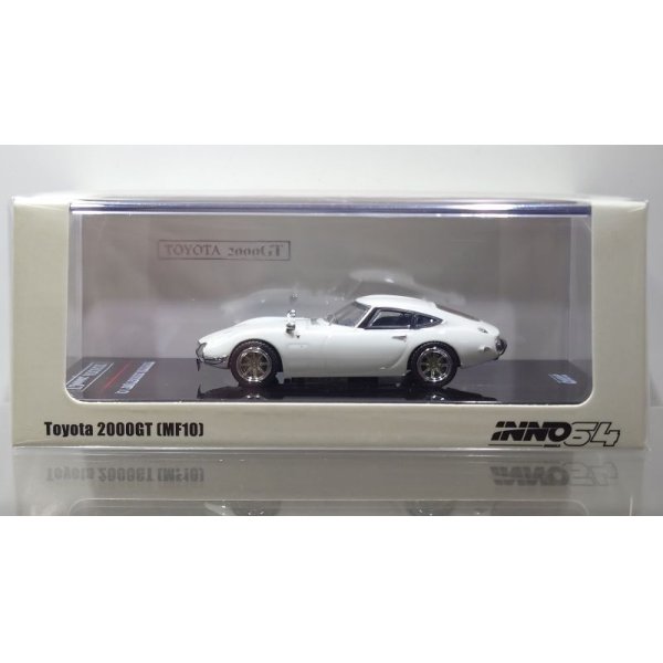画像1: INNO Models 1/64 Toyota 2000GT Pegasus White