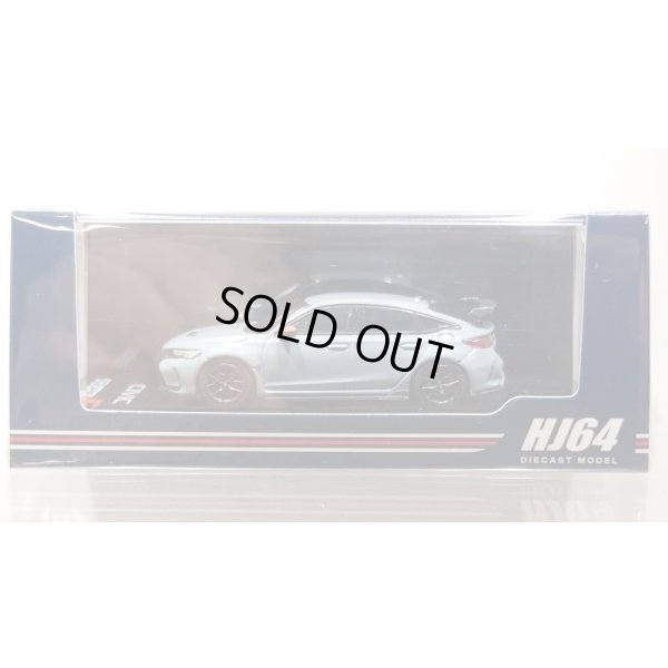 画像1: Hobby JAPAN 1/64 Honda CIVIC TYPE R (FL5) Sonic Gray Pearl 純正オプションパーツ装着車